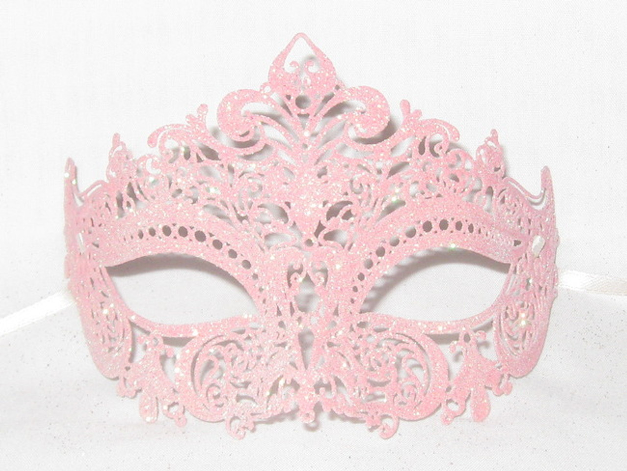 Masquerade ドロリス SR　2枚 Pink Glitter Metallo Colore Venetian Masquerade Mask SKU