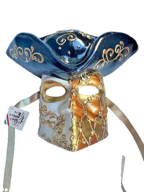 VENETIAN MASQUERADE MASKS - Casanova - VENICE BUYS