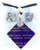 Gold Murano Glass Necklace & Earrings Jewelry Set SKU 3xMG