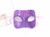 Purple Glitter Colombina Lara Venetian Masquerade Mask SKU N430p