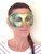 Green Colombina Star Venetian Mask SKU 021sgr