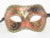 Peach Colombina Berta Venetian Mask SKU 028bpe