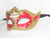 Red Colombina Punta Asso Venetian Mask SKU N47