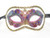 Light Pink Colombina Arco Venetian Masquerade Mask SKU 009wlpi