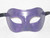 Purple Grape Hand Painted Colombina Venetian Masquerade Mask SKU 003