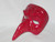 Red Ceramic Petite Nose Venetian Mask SKU 2F