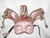 Pink Colombina Jolly Stoffa Venetian Mask SKU 325jpi