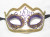 Purple Colombina Punta Linea Venetian Masquerade Mask SKU P179-1