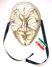 Creme Music Sinfonia Joker Venetian Masquerade Mask SKU 178 - VENICE BUYS