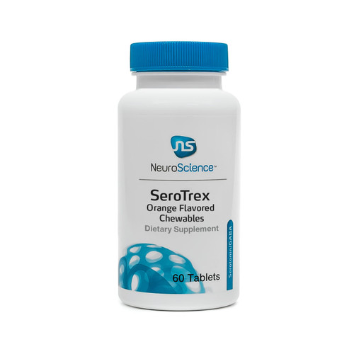 NeuroScience   ---  "SeroTrex" ---  Any Time You Need It Serotonin Daytime Support Chewable Tab - 60 Tabs