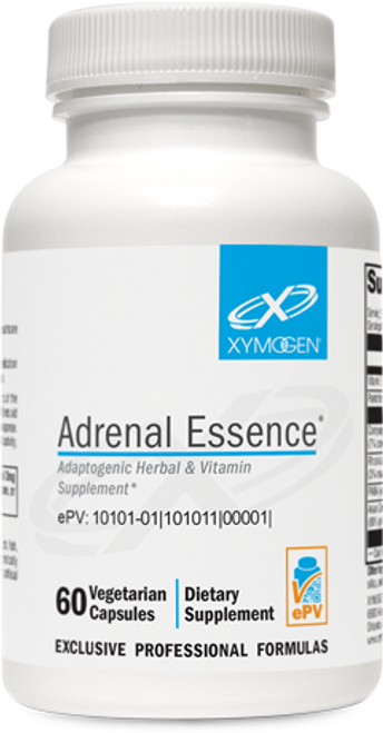 Xymogen  ---  "Adrenal Essence" ---   Adaptogenic Adrenal Support - 60 Veggie Caps