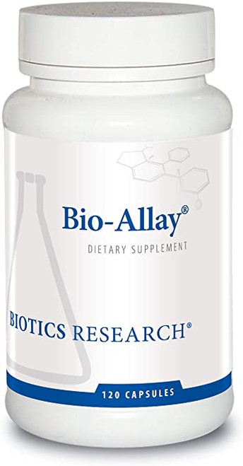 Biotics --- "Bio-Allay" --- Natural Proper Clotting & Inflammation Support - 120 Caps
