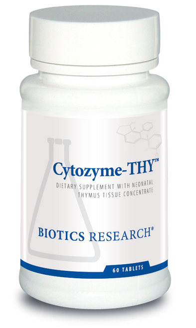 Biotics  ---  "Cytozyme-THY" --- Thymus Immune Support - 60 Tabs