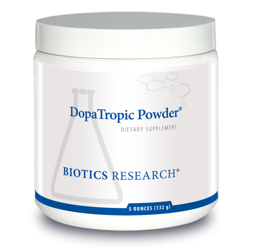 Biotics  ---  "DopaTropic Powder"  --- DOPAMINE Support - 30 Servings (5 Ounces; 132g) 