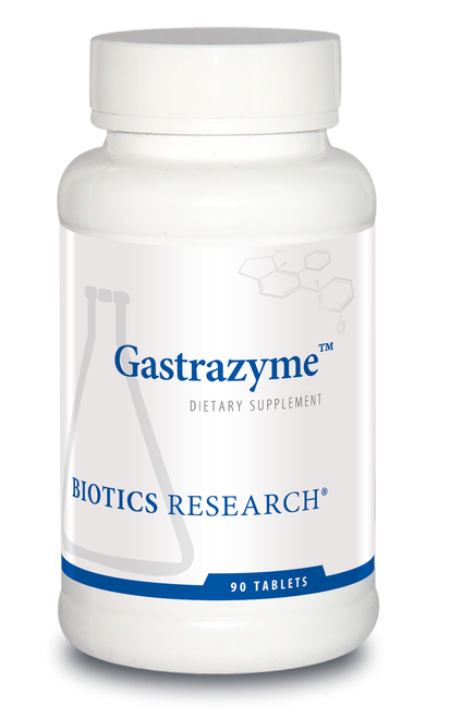 BIOTICS  ---  " Gastrazyme" ---  Healthy Stomach Function Support - 90 Tabs