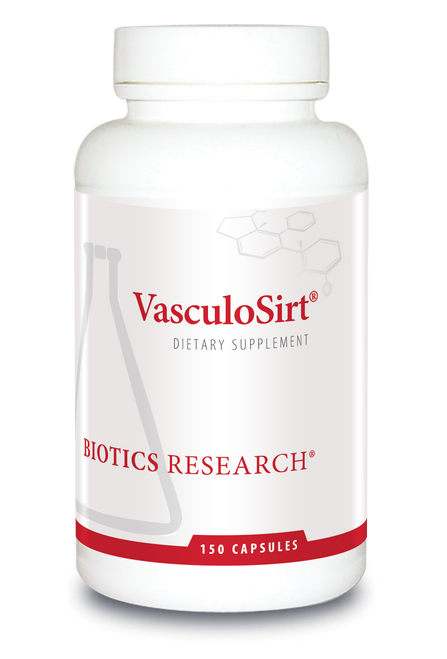 BIOTICS   ---   "VasculoSirt® "   ---   Vascular & Aging Support - 150 Caps