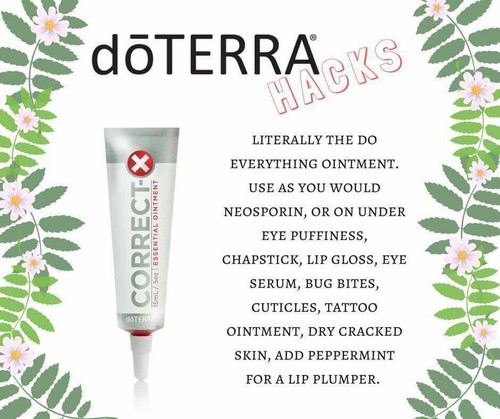 doTerra --- "Correct-X® " - Topical "Triple-Antibiotic" Essential Oil Salve Alternative