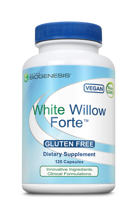 "White Willow Forte" - Excess Clotting Support - 120 Caps (Nutri BioGenesis/Emerson)