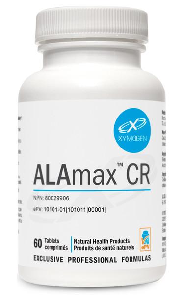 Xymogen  ---  "ALAmax™ CR" ---  Controlled Release Lipoic Acid Antioxidant - 60  Tablets