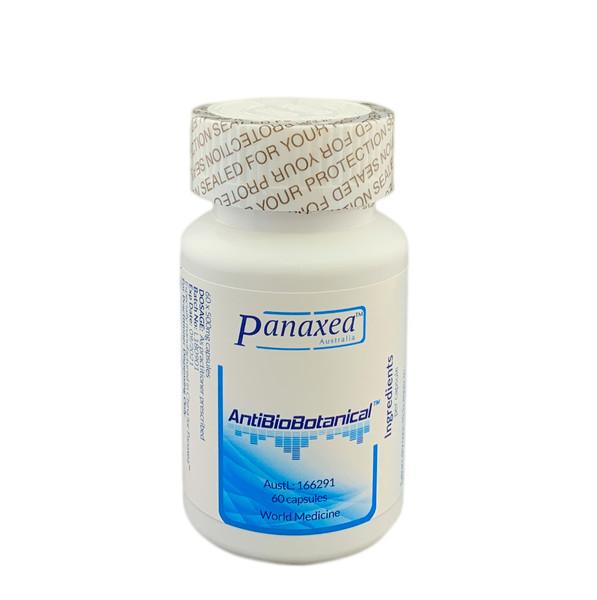 Panaxea  ---  "AntiBioBotanical" --- Intestinal Microbe & Digestive Health Support- 60 Veggie Caps