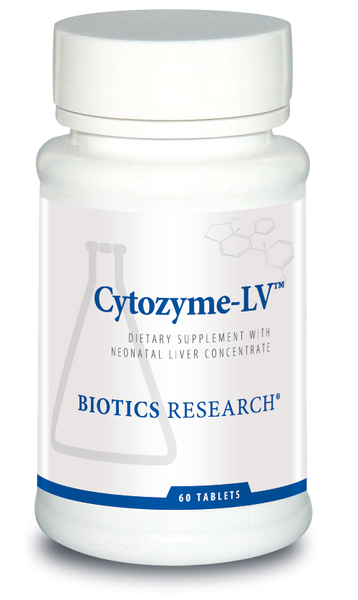 Biotics --- "Cytozyme-LV" --- Glandular Liver Support - 60 Tabs