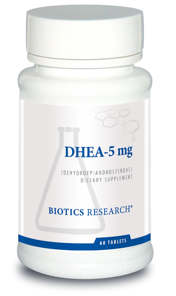 Biotics   --- "DHEA - 5 mg" --- DHEA  with Antioxidants - 60 Tabs