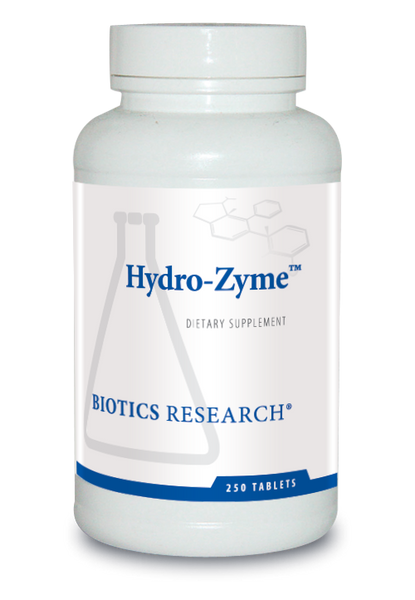 BIOTICS  ---  "Hydro-Zyme™ "  --- Betaine HCL Support - 90 Tabs