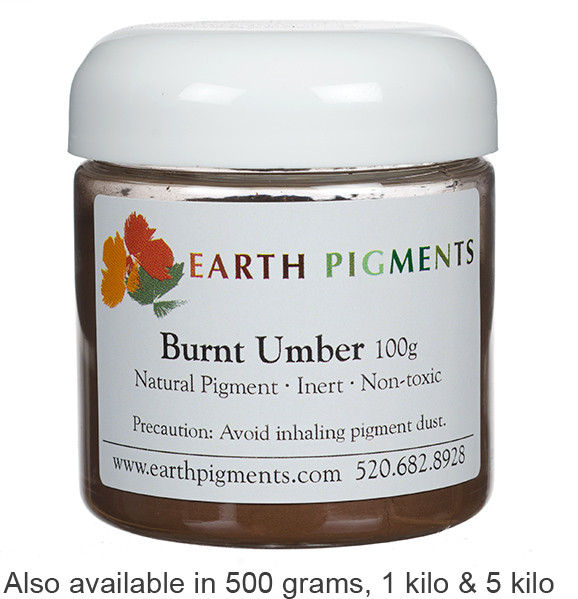 Burnt Umber Pigment | Earth Pigments