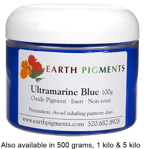 Shop Natural Pigments - Ultramarine Blue (Green Shade), Rublev Colours  Ultramarine Blue (Green Shade) Dry Pigment