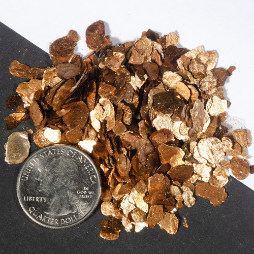 Gold Glitter 175 Mica Flakes