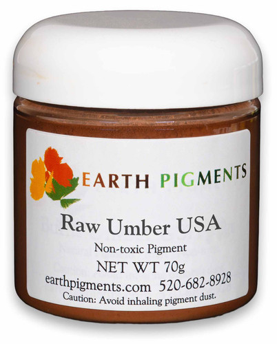 Raw Umber USA Pigment - Earth Pigments