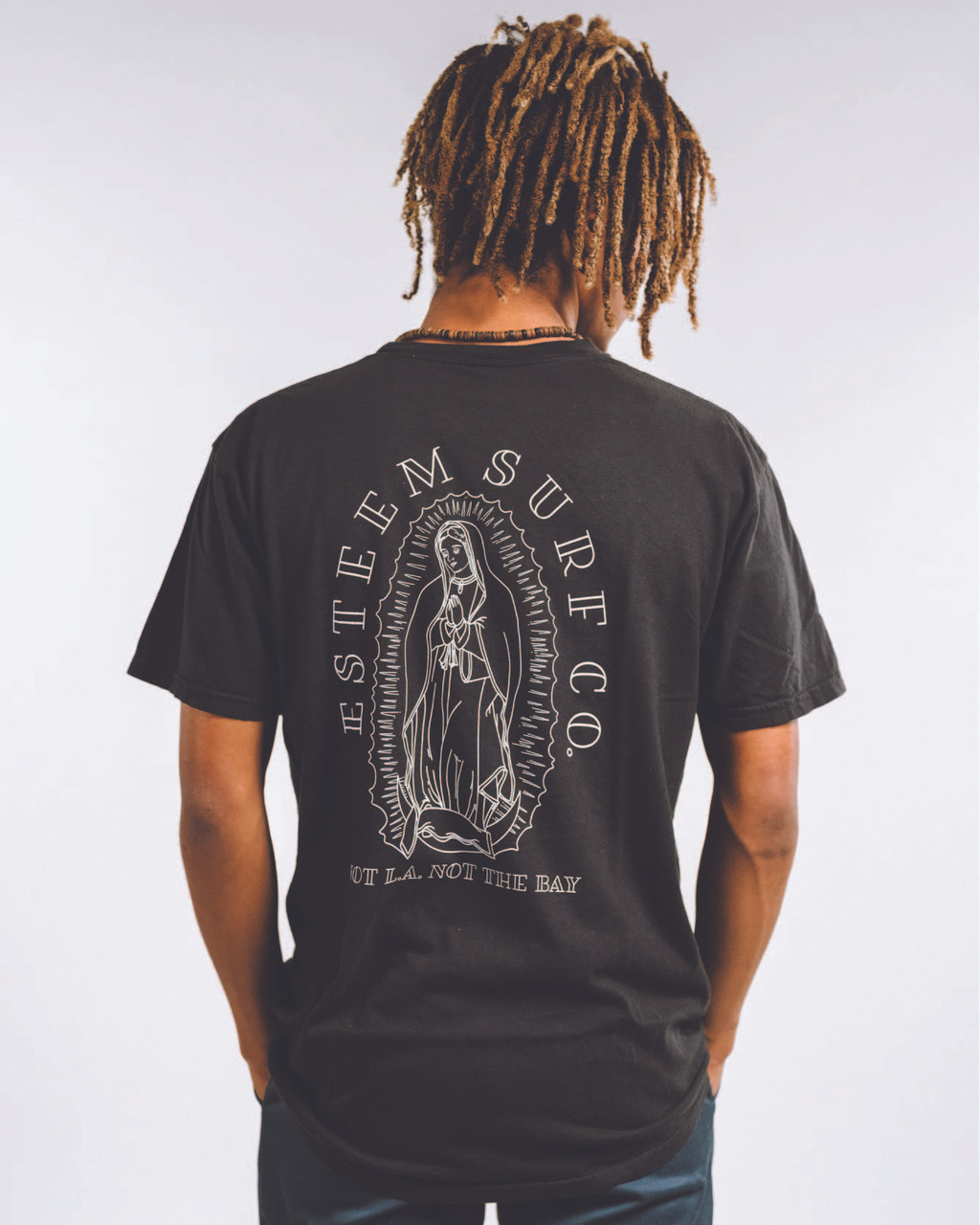 Mary V Tee - Black - Esteem Surf
