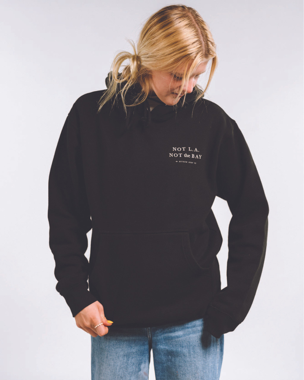 Colonial Hoodie - Black (W) - Esteem Surf