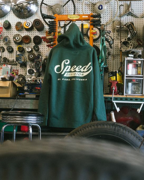 Classic Script Hoodie - Green