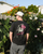 Peace Rose Tee - Black