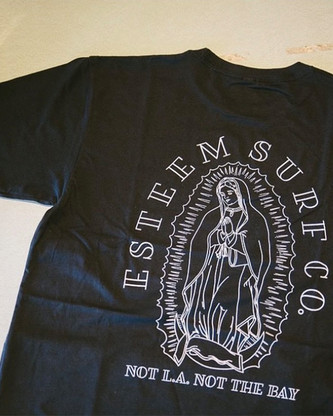 Mary V Tee - Black - Esteem Surf