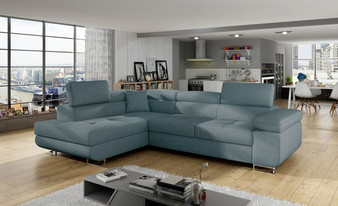 Anna corner sofa bed with storage C70