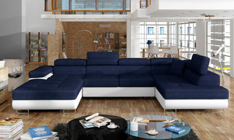 Sunderland U shaped sofa bed with storage K09/S17
