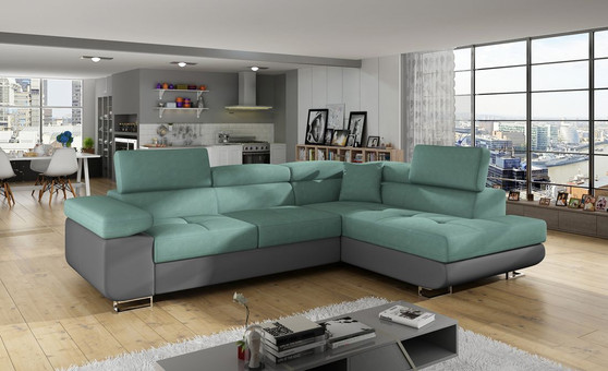 Anna corner sofa bed with storage O83/S29