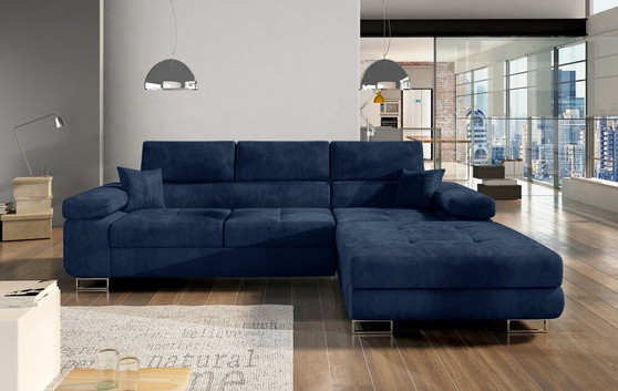 Norwich corner sofa bed with storage K09