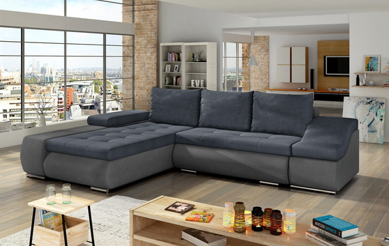 Preston corner sofa bed with storage S76/S93