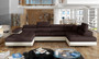 Sunderland U shaped sofa bed with storage S26/S33