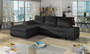 Wolverhampton corner sofa bed with storage S11