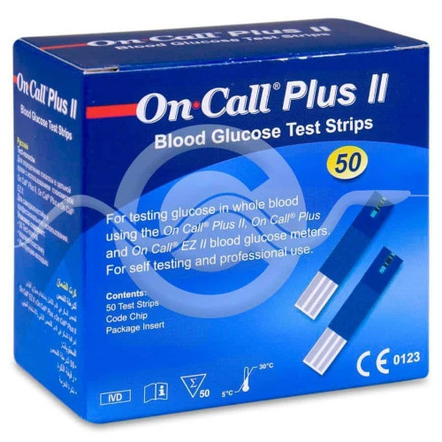 Edda pharma on call plus glucose strip 50 tiras