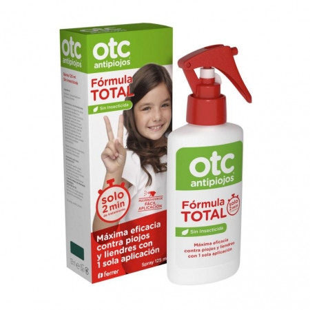 Otc antipiojos fórmula total 125 mL
