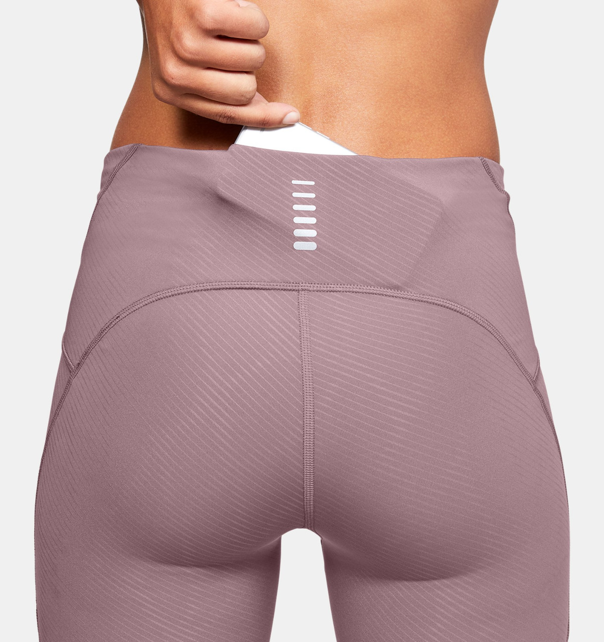 Under Armour Women's UA Fly Fast Embossed Tights - paddlepro