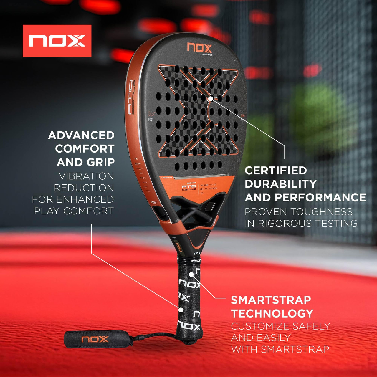 NOX AT10 Luxury GENIUS ATTACK 12K 2025 by Agustín Tapia Padel
