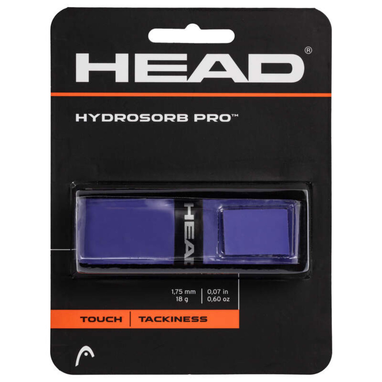 HEAD Hydrosorb Pro Tennis Replacement Grip (Purple) - paddlepro