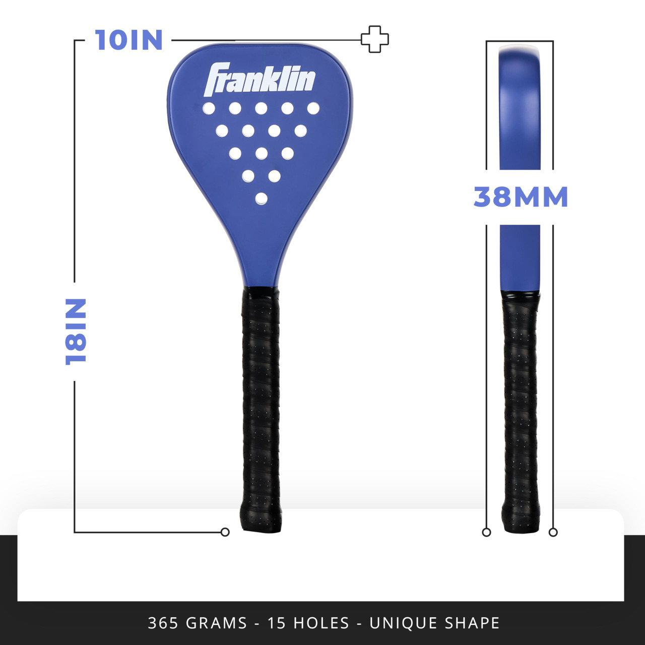 Franklin Sports Sweet Spot Padel Training Racquet - paddlepro