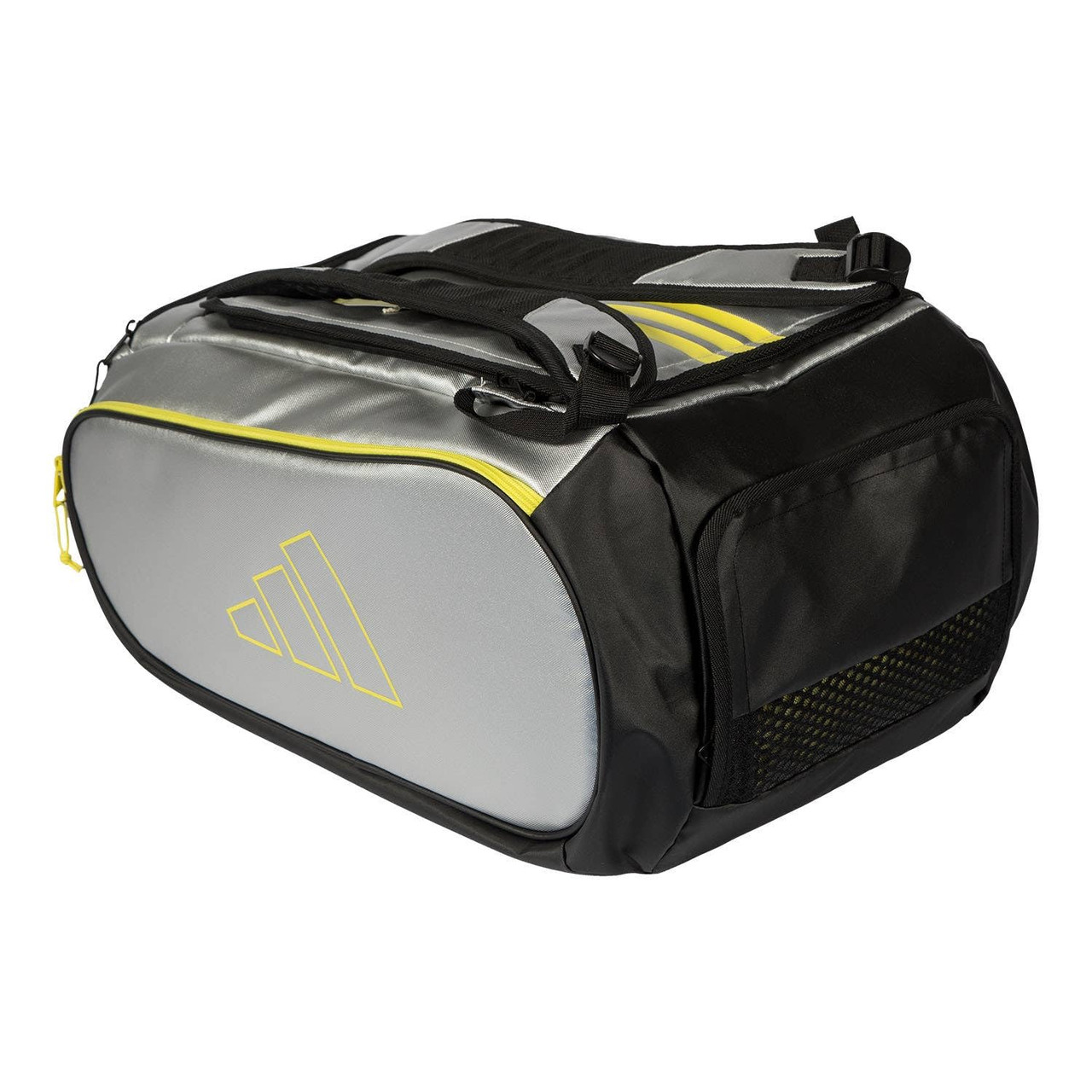 Adidas Padel Racket Bag Tour (Silver/Lime) - paddlepro